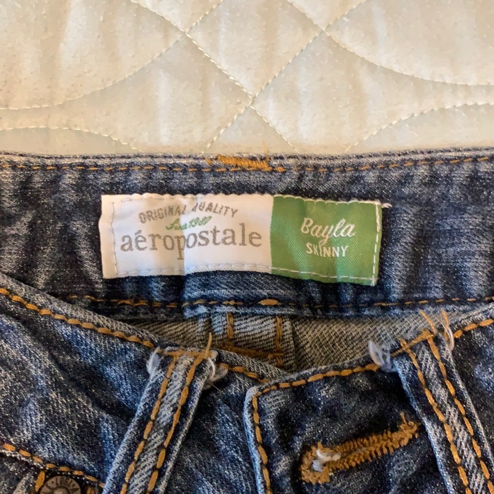 Aeropostale Bayla Skinny Women’s Blue Denim Jeans